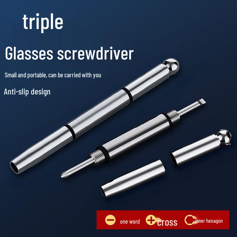 Compact Screwdriver Set for Electronics & Eyewear Repair