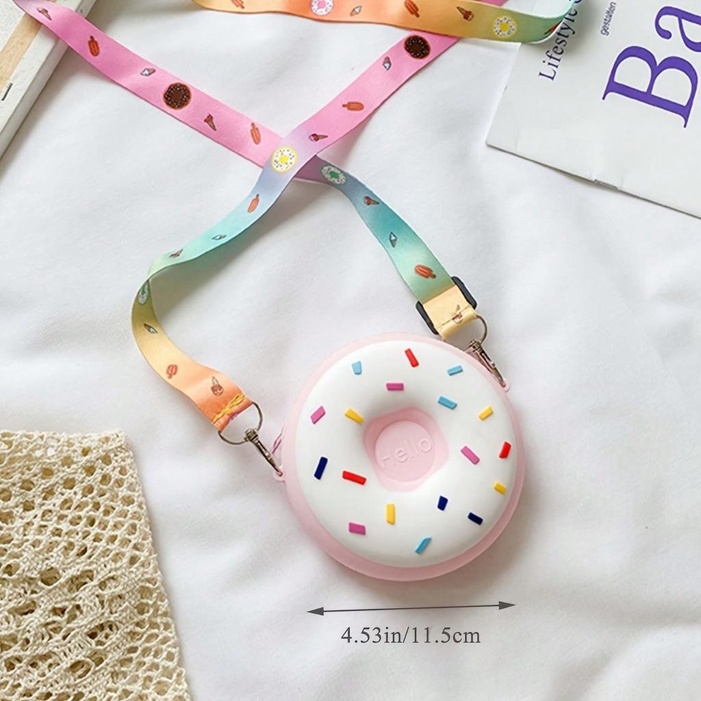 Cute Donut Wallet, Suitable For Birthday Party Gifts