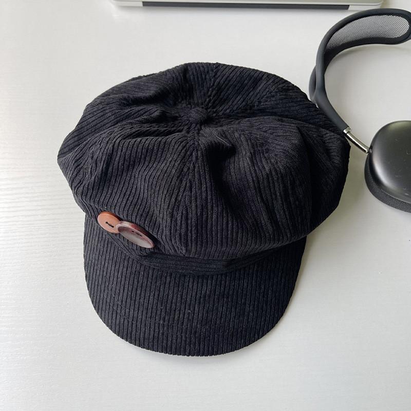 Eightsided Bucket Hat With Adjustable Fit For Winter Autumn Fashion Kids