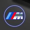 Accessories Interior Mouldings Hot 2pcs Car LED Door Projector Welcome Lamp Is Suitable For BMW 1 Series, 3 Series And 8 Series CUY1