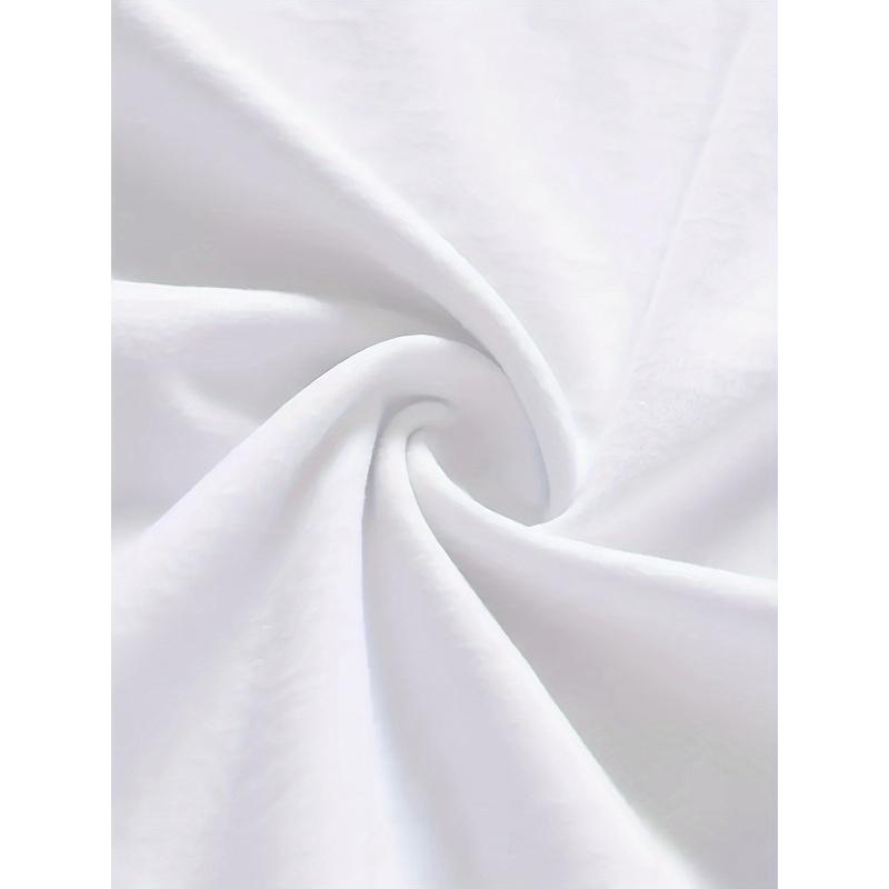 T-shirt Homme Mode à Carreaux et Visage Souriant Imprimé, Col Rond Doux, Coupe Confortable, Tissu Coton, T-shirt Homme, Été