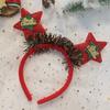 Dress Up Elk Hair Band Christmas Decoration Antlers Headband Female Hair Hoop Christmas Headband