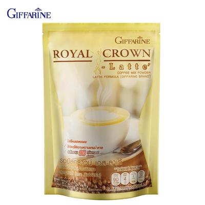 Giffarine ROYAL CROWN S-Latte, Kaffeemischpulver Latte-Formel, 18 g x 10 Beutel 41215