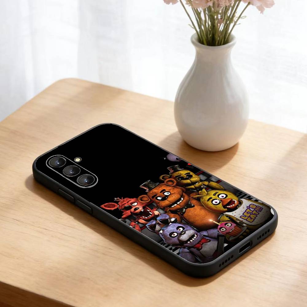 Five Nights at Freddy's  Phone Case For Samsung Galaxy A73,A72,A71,A70,A52,A51 Others Soft Black Cover