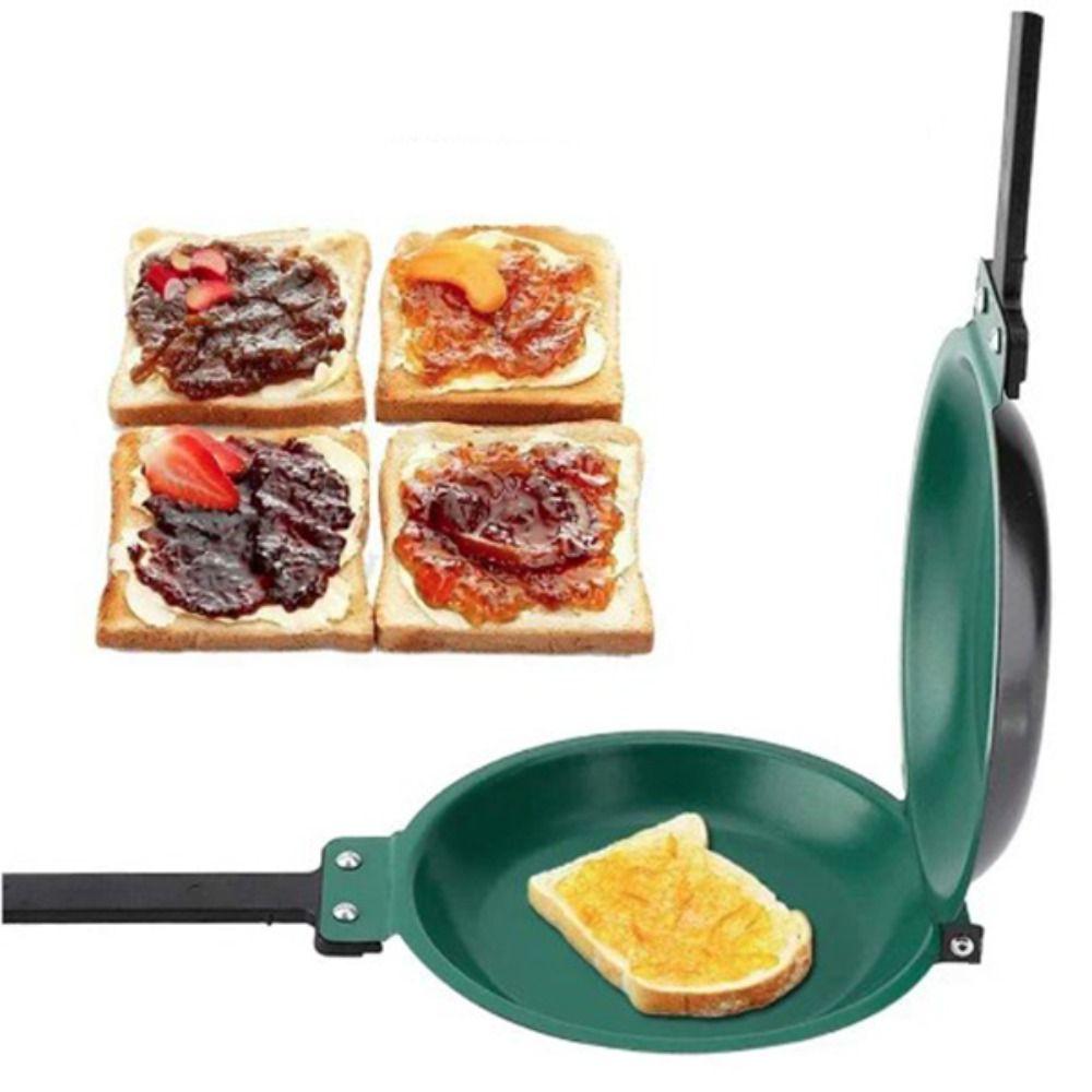 Non-stick Flip Frying Pan with Long Handle Muffin Pan Kitchen Utensils Pancake Maker  Breakfast