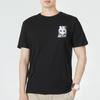 Timberland Logo Plant Print American Vintage Crew Neck Short Sleeve T-Shirt Men T-Shirts Black A62HD-001
