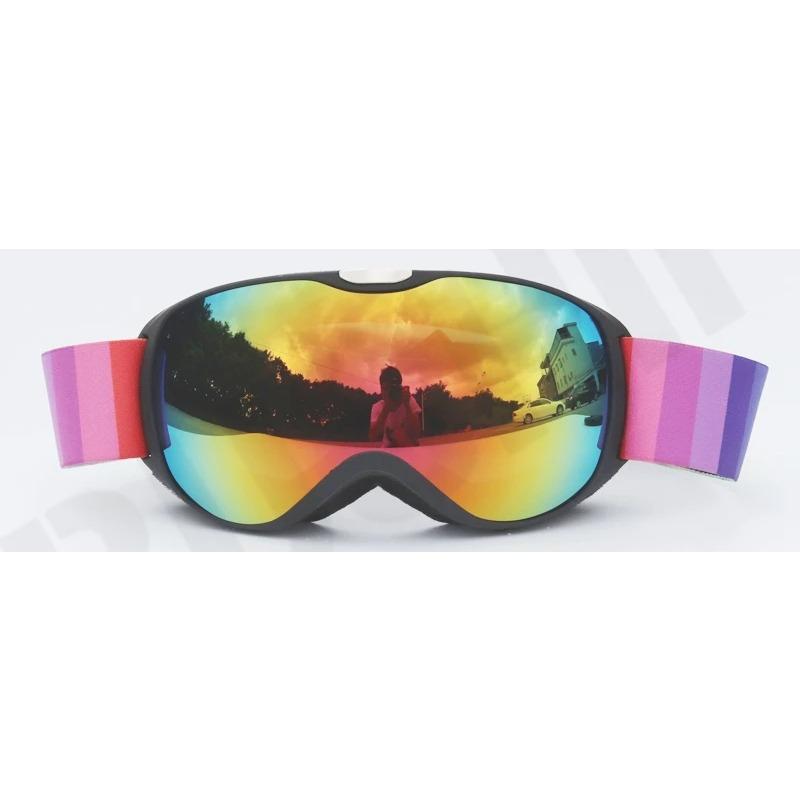 Kids Ski Glasses Small Size Children's UV400 Anti-fog Goggles Ski Spherical Lens Girls Boys Snowboard Goggles Glasses
