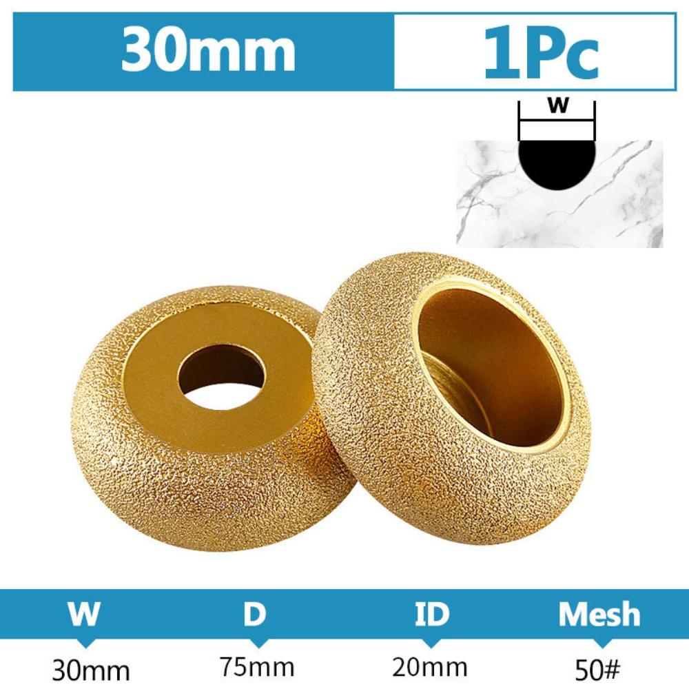 75mm Stone Edging Wheel Chamfering Tool Angle Grinder Grinding Head High Quality Grinding Wheel