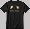 Halloween Boo Bees Short Sleeve Men's / Women's T Shirt F124