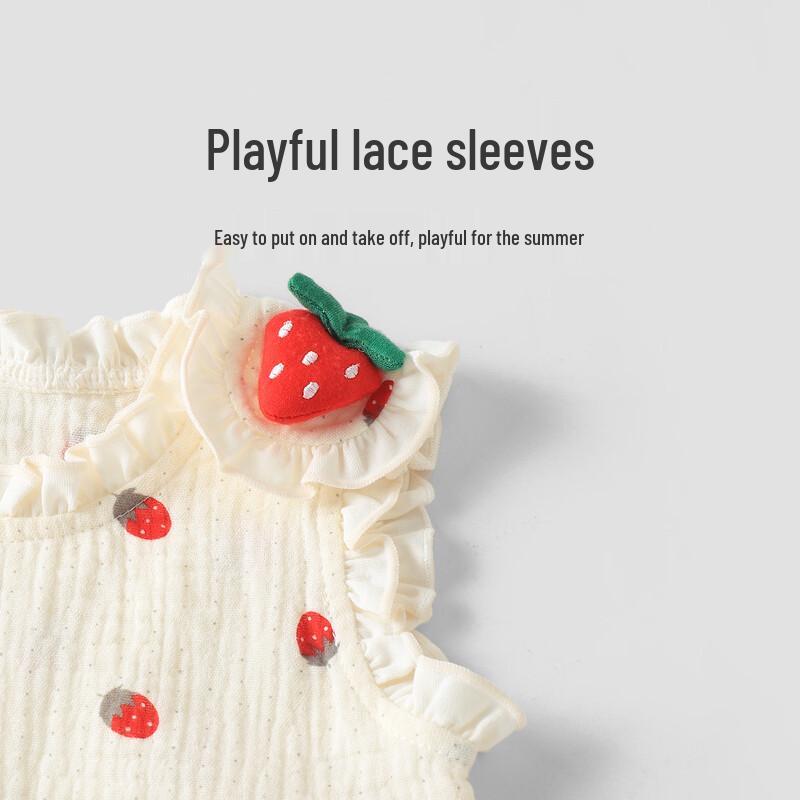 Baby Girls' Strawberry Strap Dress