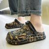Male Slipper Eva Slides Height Beach Clappers 2024 Casual Men's Shoe Cheap Shoes Korean Style Fashion Elegant Summer Sale Style