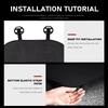 Car Logo Seat Cushion Breathable Booster Pad Auto Accessories For BMW E90 E60 E46 E39 F30 F10 E87 X3 X4 X5 X1 G30 G20