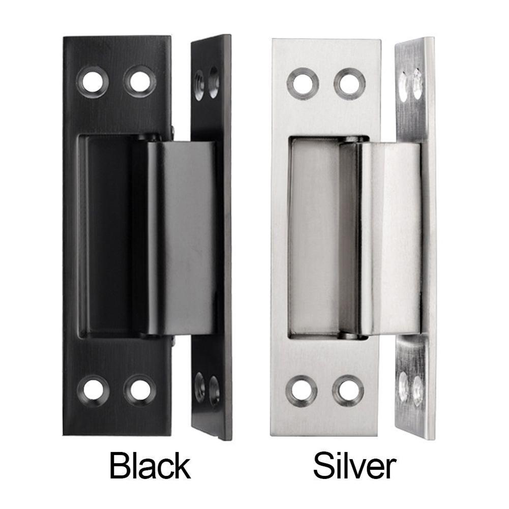 

Invisible Cross Door Hinge Wood Door Folding Hinge Stainless Steel Concealed Hinges Window Furniture Hardware Accessories серебряный