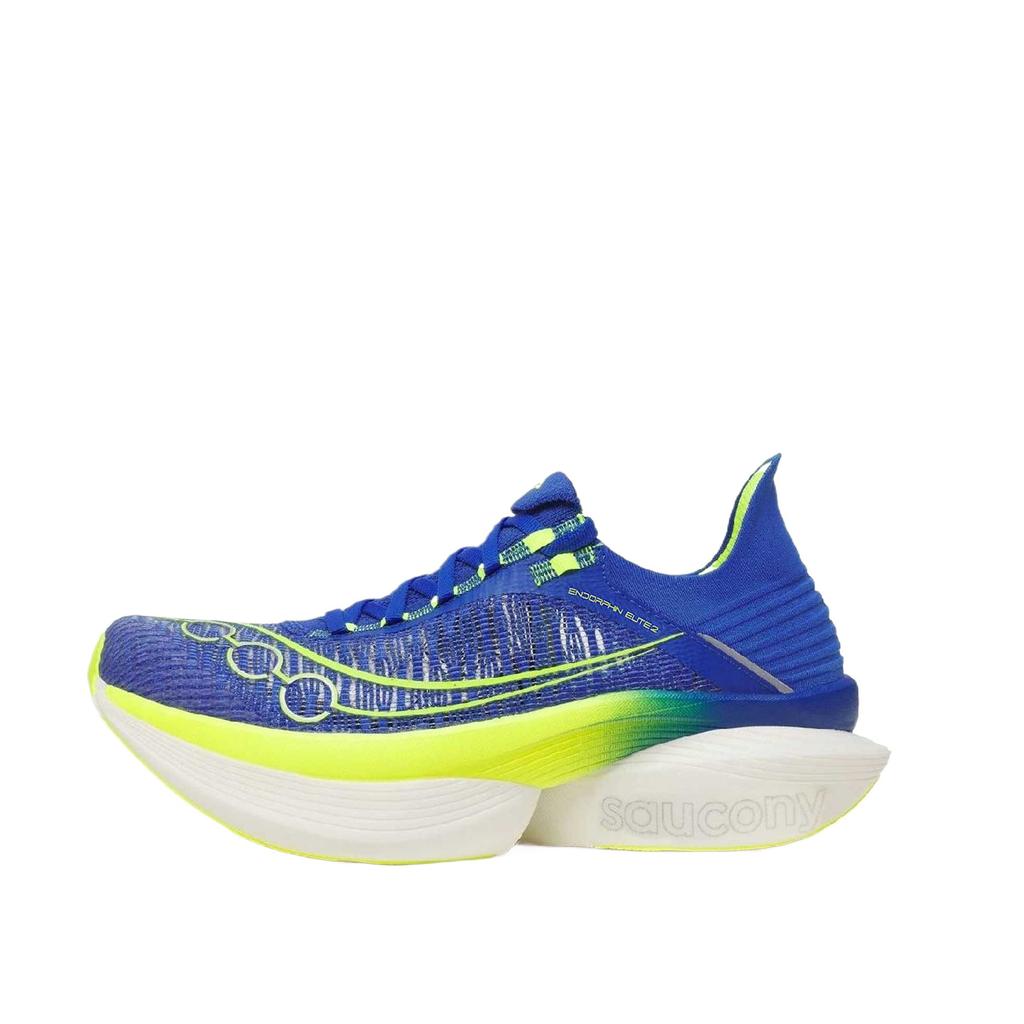 Saucony ENDORPHIN ELITE 2 Low top Running Shoes Men's Blue Yellow S30994-285