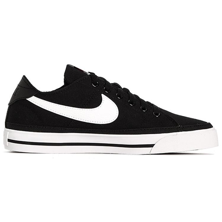 (WMNS) Nike Court Legacy Canvas 'Black White' Women's CZ0294-001