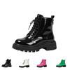 Women's British Retro Heel Short Boots for Casual Winter Wear