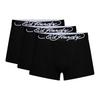 Ed Hardy Mens Plain Boxer Briefs (Pack of 3)