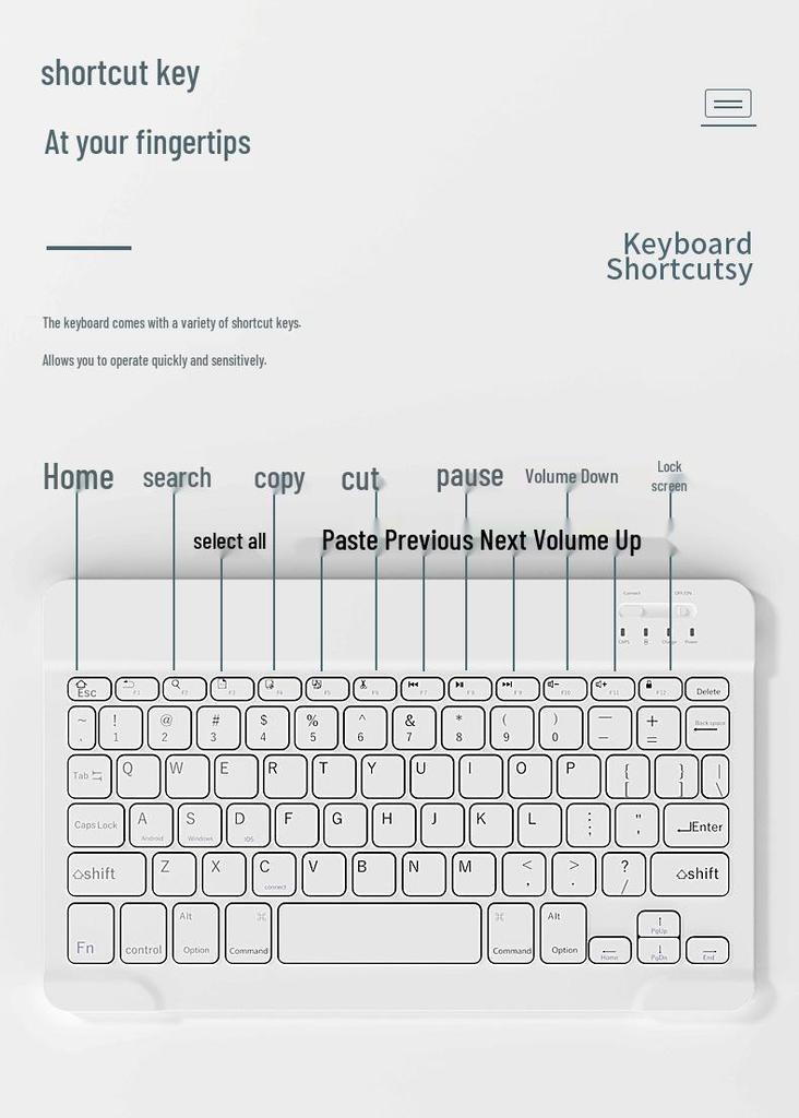 Samsung A7 Tablet 10.4'' Leather Case with Detachable Bluetooth Keyboard, Magnetic Pen Holder, and Mouse Compatible