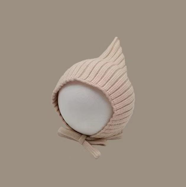 Children's Hats Winter Girls and Boys Knitted Elf Hats Thermal Hats Baby Ear Protectors Wool Hats