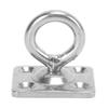 Stainless Steel Rotating Ceiling Hooks Pad 35mmx15mm U Hooks for Seawater Durable Ceiling Hooks