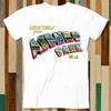 Grüße aus Asbury Park NJ 70er Jahre Rockmusik Retro T-Shirt für Erwachsene Unisex Herren Damen Retro Design T-Shirt Vintage Oberteil A4734