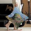 Monet Abstract Landscape Art Canvas Prints Painting Wall Art Monet Pillow Cushion Cover Pillowcase Living Room Sofa Home Decor