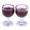 1:12 Doll House Mini Furniture Accessory Wine Barrel Model With Wine Cup