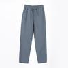 Women's Summer Loose Thin Section Leisure Cotton Linen Harem Trousers Solid Colour Mid-waist Nine Radish Trousers