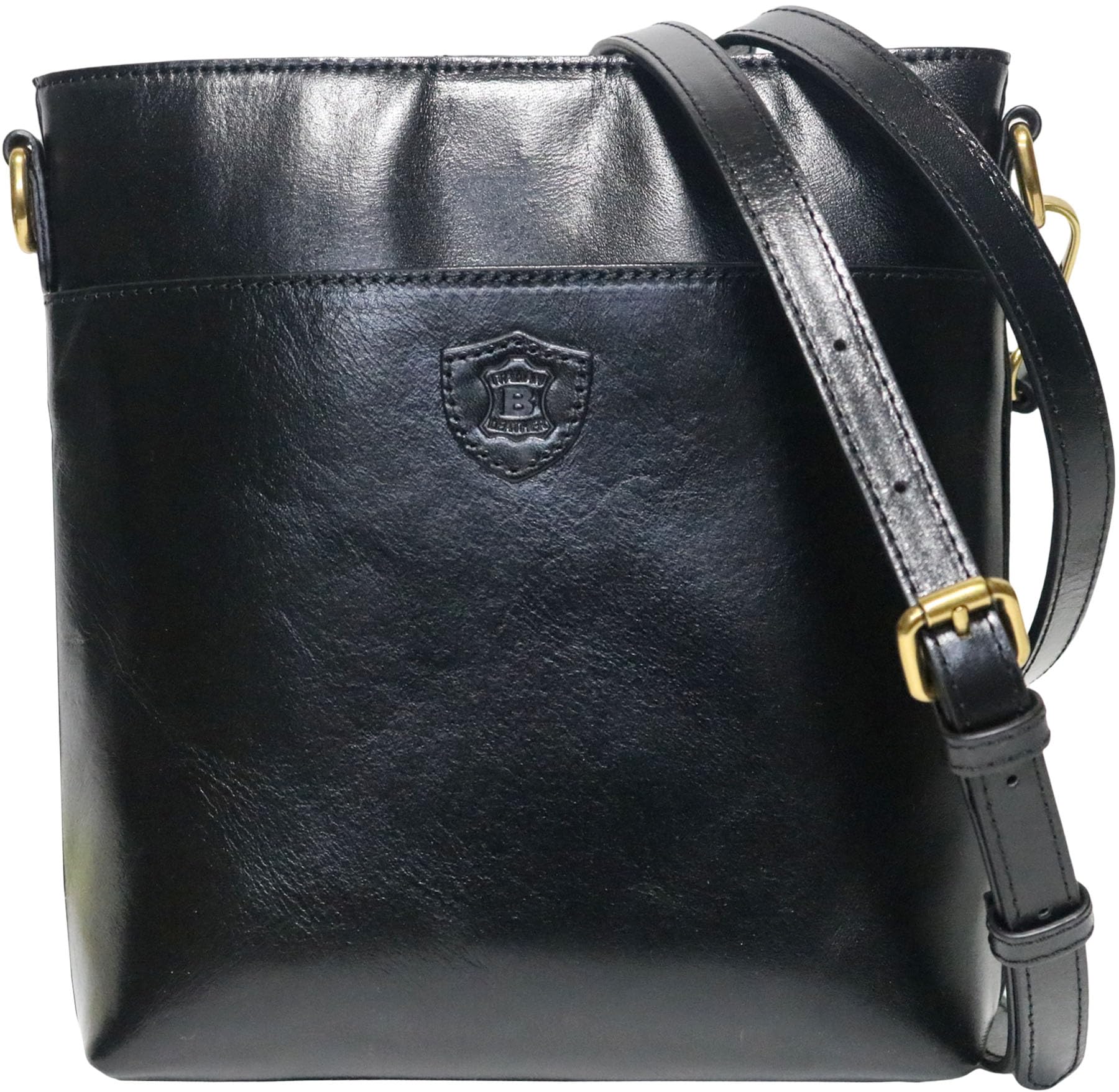 

Bercute Black Shoulder Bag for Men and Women, Genuine Leather, Popular Italian Leather Brand, Mini Shoulder Bag, Crossbody Bag, Mini Shoulder Bag,