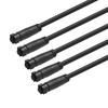M8 IP67 Waterproof Plug for Motorcycle/Car Sensors and Outdoor LED Lights Power Cord