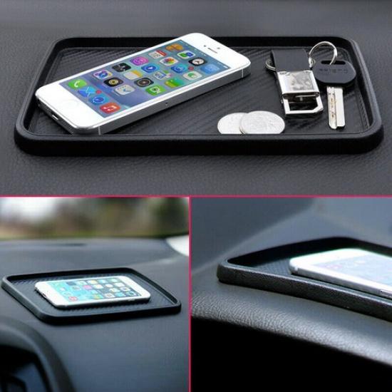 Car Interior Dashboard Anti Slip Mat Slide Proof Storage Accessories