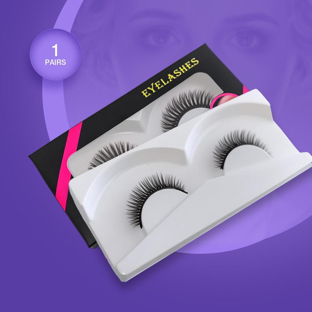 New Invisible Magnetic Eyeliner Liquid False Eyelashes - Celebrity Recommended, No Sagging, Easy To Wear