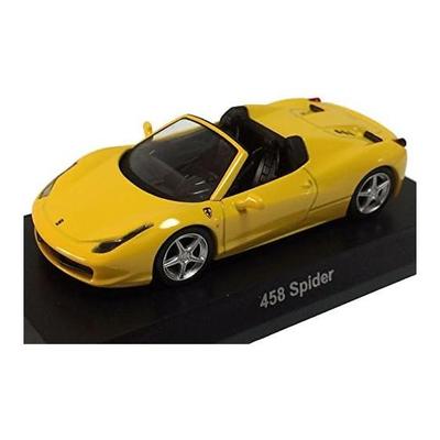 Kyosho Ferrari Minicar Collection 9 Circle K Sunkus 458 Spider (Yellow) 1/64 Single