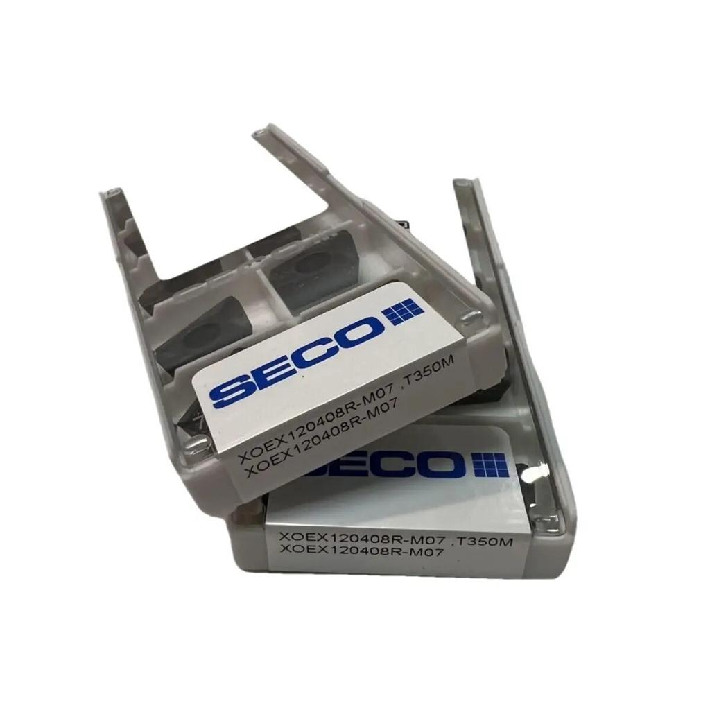 Seco / XOMX120408TR-M07,T350M /Original Genuine CNC Alloy Blade 10 PCS