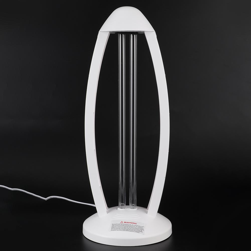 Dual Tube Ultraviolet Light Lamp Remote Control Timing Table Light for Home Hospital UseUS Plug
