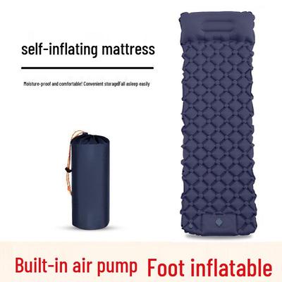Outdoor Inflatable Sleeping Pad with Splicing and Moisture-proof Features