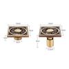 10X10cm antique brass odor proof floor drain bathroom shower room bathroom floor drain odor proof hardware bathroom accessories