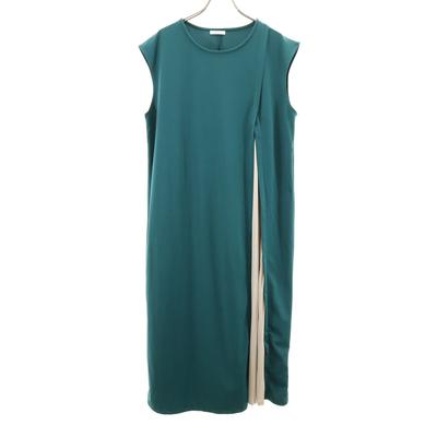 ITEMS URBAN RESEARCH No Sleeve One Piece Free Green Women Used
