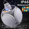 Solar Folding LED Soccer Light Rechargeable Outdoor Lamp Camping Night Market Stall Emergency Power Failure Lighting Torch