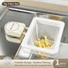 Kitchen Sink Filter Drainage Rack Disposable Residue Basket Fast Filter Water for Home Kitchen Cleanliness