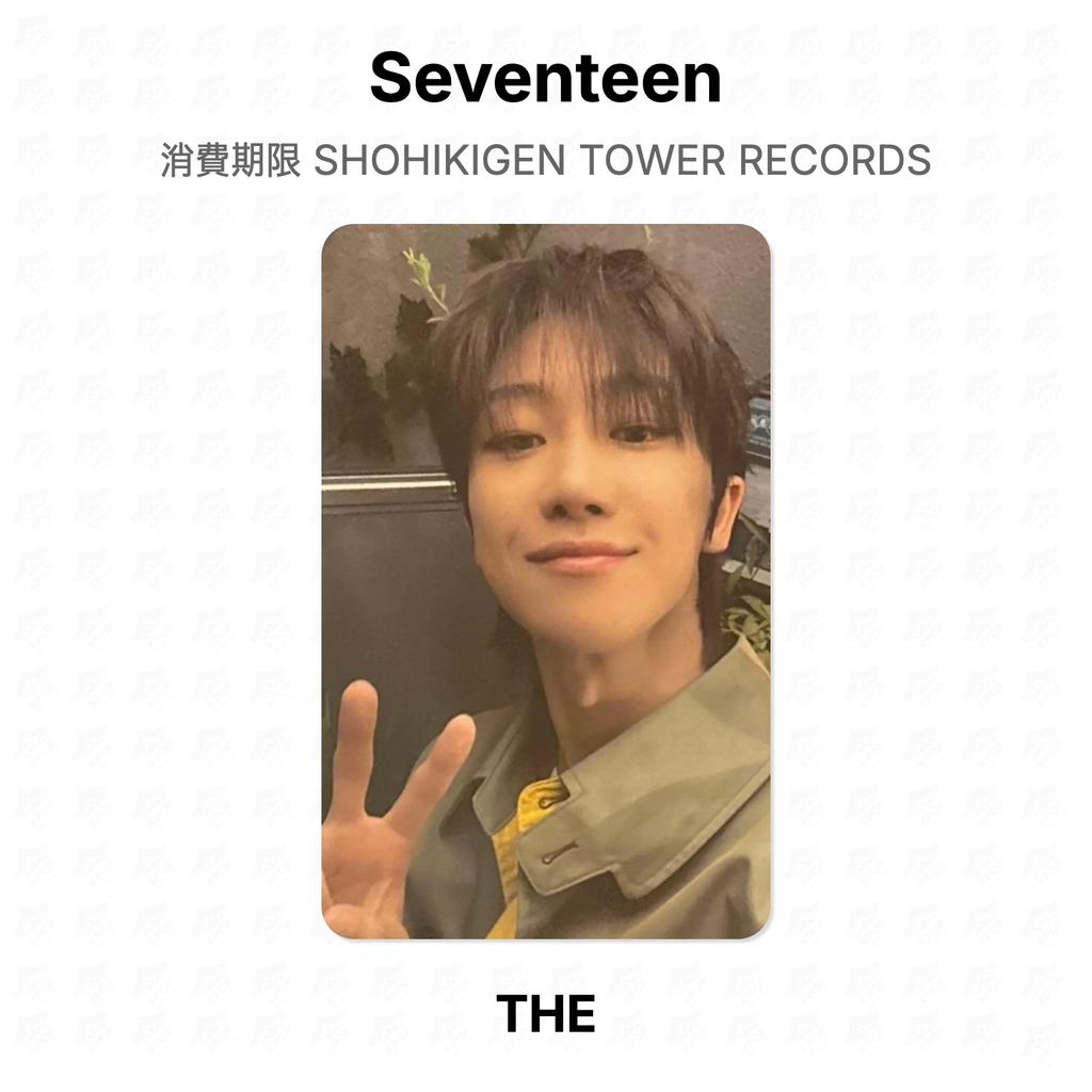 Seventeen SHOHIKIGEN TOWER RECORDS Official Photocard