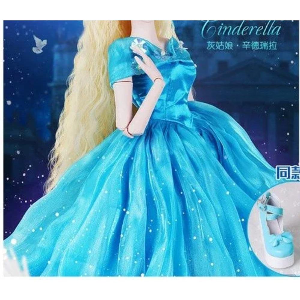 60cm Handmade Toy Dress Clothes Set for 1/3 23inch BJD Doll Accessory Collection