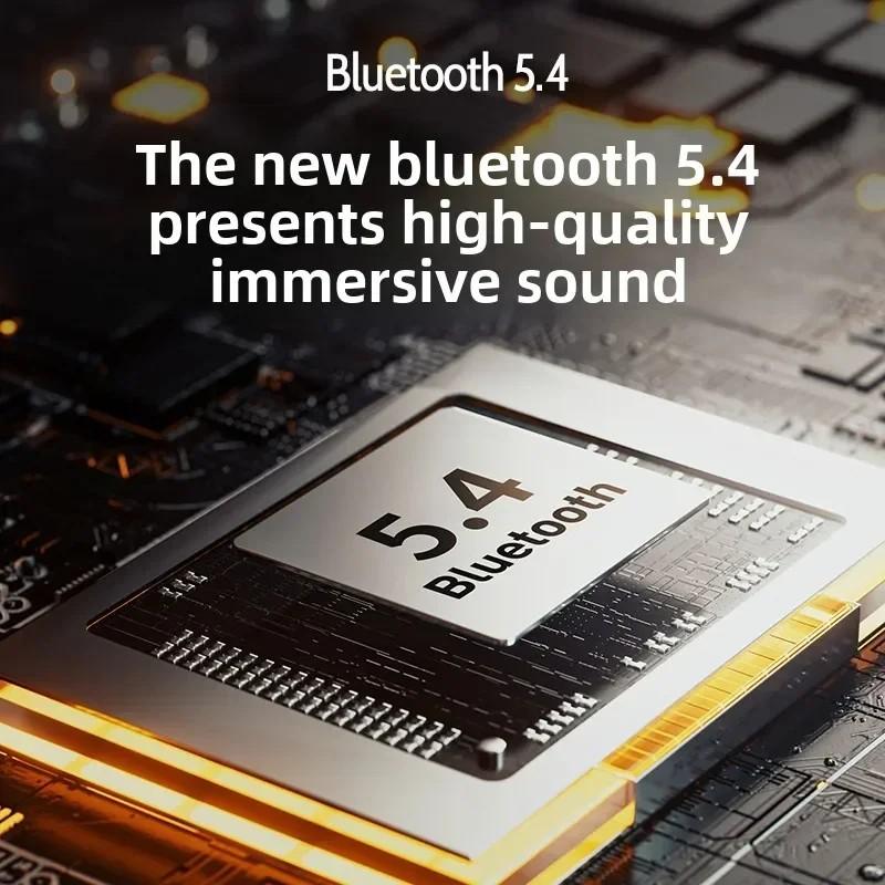Wireless Bluetooth Headphones Retro Camera Creative Battery Level Display Music Earphones Long-Lasting Battery Life