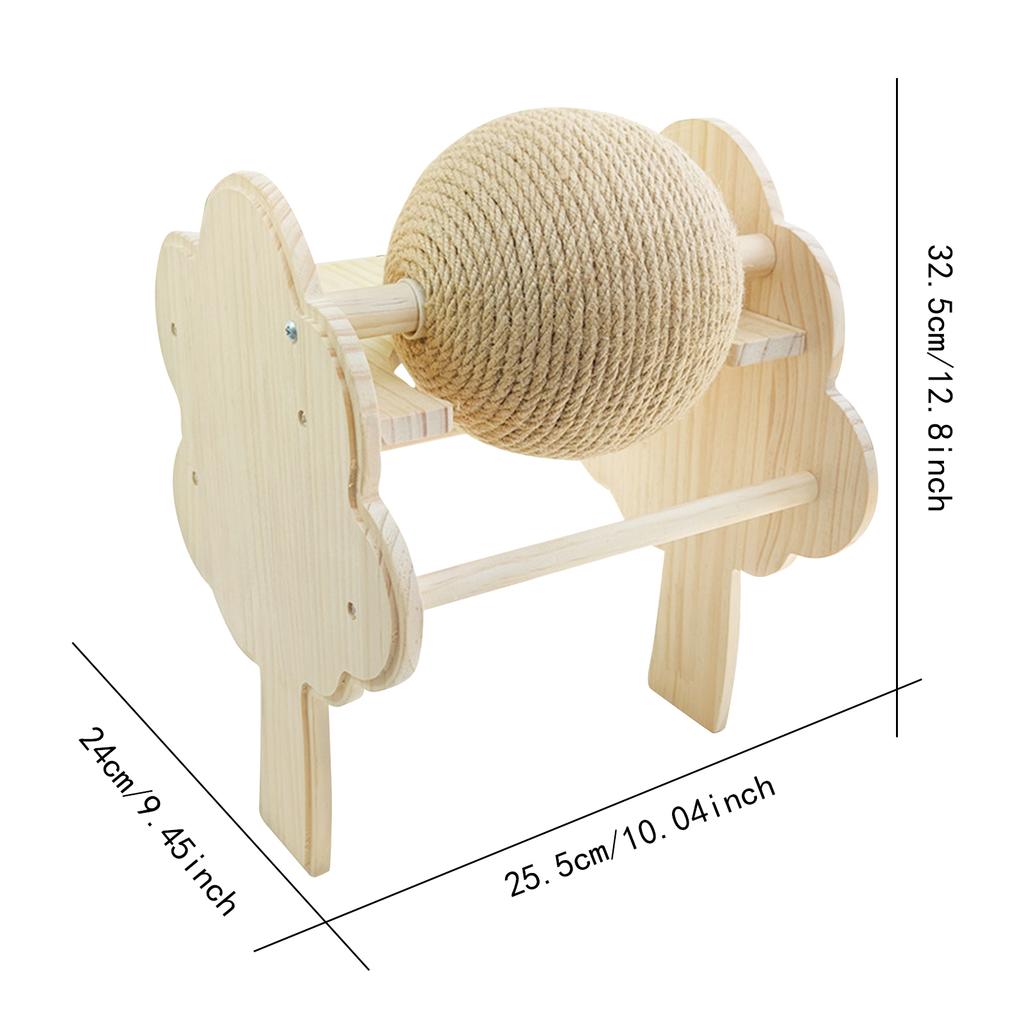Wooden Bunny Hiding House Hamster Villa Nest Small Animal Habitat for Chinchilla Ferret Rabbit Hedgehog Pet Supplies