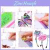 Childrens Diy Butterfly Hairband Kit With Rhinestones For Creative Gift