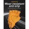 MJMOTO Retro Leder Motorrad Halbfingerhandschuhe Touchscreen Motocross Handschuhe Hartschalen Schutz Motorradhandschuh Atmungsaktiv