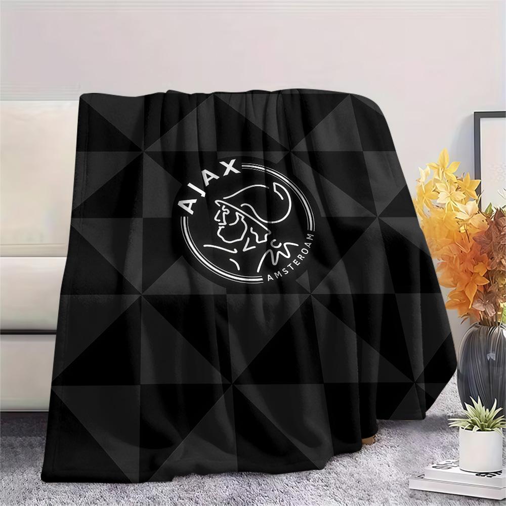 AFC Ajax Amsterdam FlAannel Blanket, High quality Comfortable for All Seasons, Home Decor, Warmth and Comfort