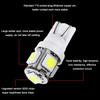 cciyu License Plate Light, T10 W5W Wedge 168 194 LED Bulb for Interior Dome Map lights Courtesy Light 6000K Xenon W hite,6Pack