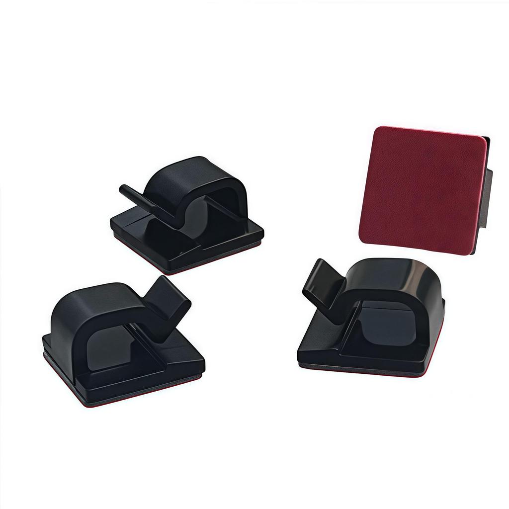 XK001 Self-Adhesive Cable Holder, Dashcam/Wire R-Type Organizer Clip