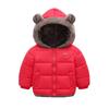 Overbekledning Gutteklær (Størrelser 4 år og oppover) Barn Gutter Vinter Varm Pelskant Hette Polstret Kåpe Jakke Parka Yttertøy 2-5 År
